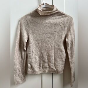 Abercrombie Merino Wool Blend Fitted Wool Sweater Turtleneck Sweater Top XS
